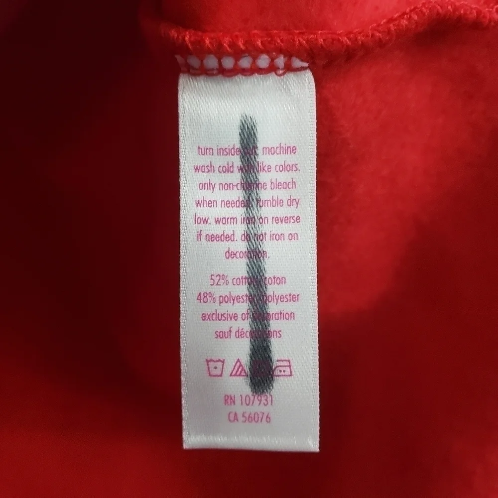 JUSTICE Long Sleeve Flippy Hoodie Size 14/16
